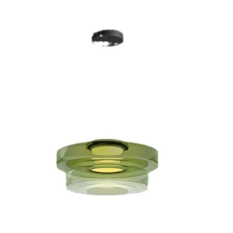 

Italian living room dining room high-end glass chandelier Nordic simple designer creative bar chandelier