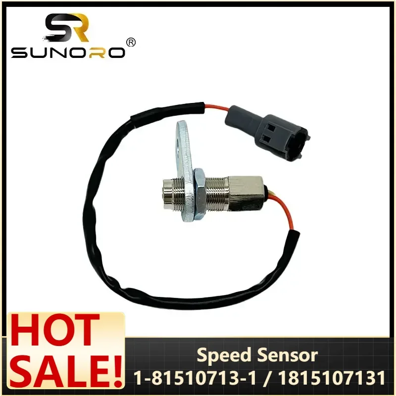 24V Speed Sensor 1-81510713-1 / 1815107131 – 6WG1 Engine Pick-Up for 45-70t Excavators, Plug-and-Play, 12-Month Warranty