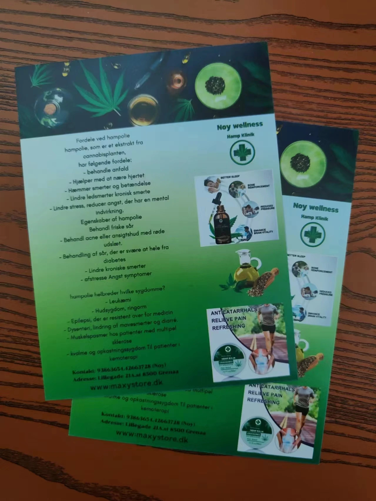 100/200/500pcs Customized A6 color page double-sided flyer printing advertising flyer package postage