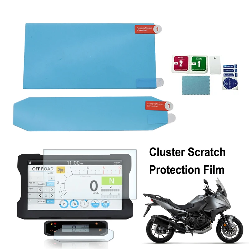 Motorcycle Cluster Scratch Screen Protection Film Dashboard Protector Accessories For Honda NT1100 NT 1100 2021 2022 2023