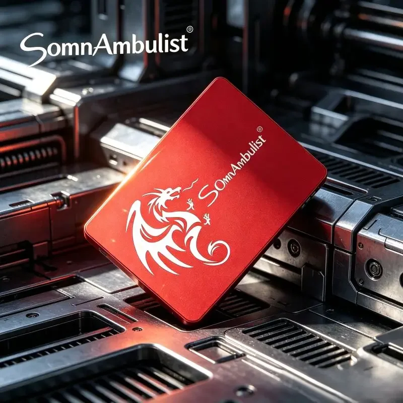 SomnAmbulist 2.5Inch SATA3 SSD Solid Drive 64/128/256/512/120/240/480GB 1TB 2TB For PC Desktop Laptop Office Work