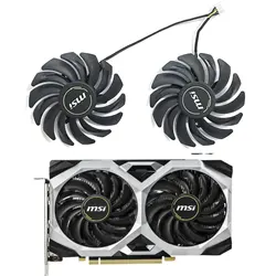 New 87MM PLD092110S12HH 4PIN DC 12V 0.4A GTX 1660 GPU Fan for MSI Geforce GTX 1660 Super 1660Ti RTX 2060 Ventus XS OC Cooling