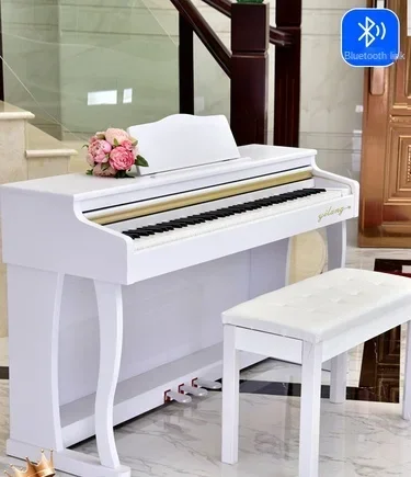 Electric Piano 88 Key Hammer Home Beginner Vertical Professional Grading Bluetooth Digital Piano