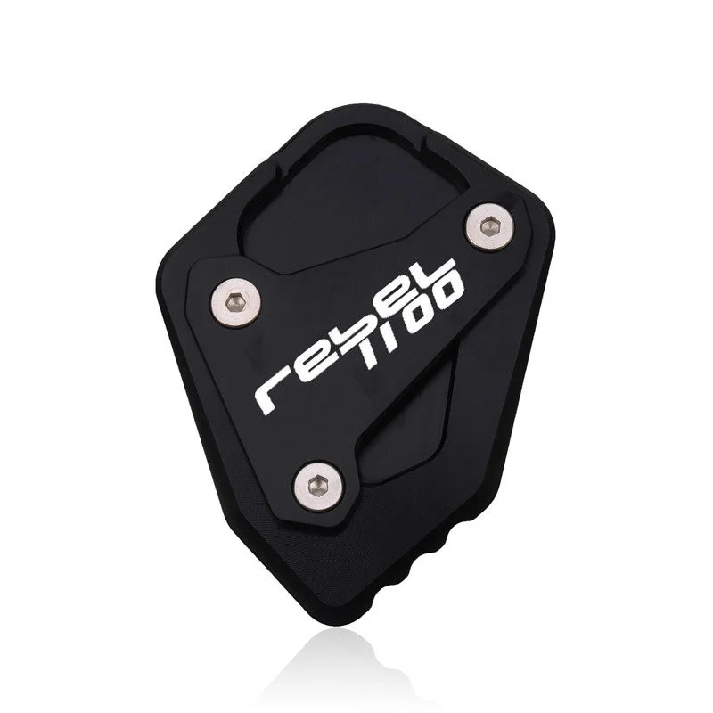 Motorcycle CNC Kickstand Foot Side Stand Extension Pad Support Plate Enlarge Stand For HONDA REBEL CMX1100  rebel1100  2020-202 view 5