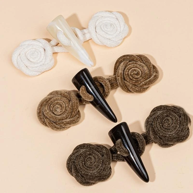 3pack Coat Button Sweater Children Horn Buckles Cardigan Fasteners Clasp
