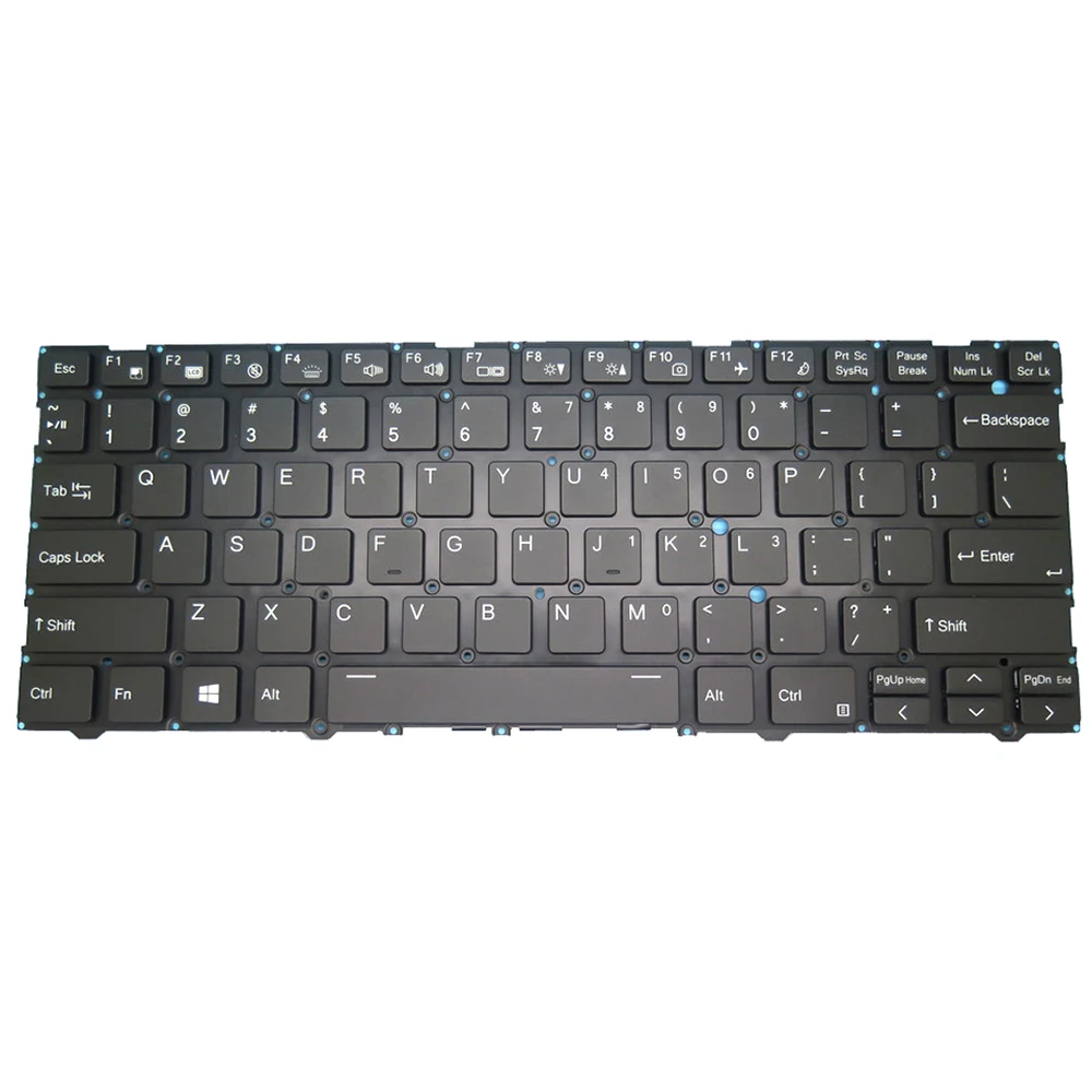 Laptop Keyboard For Sager NP3641B NP3641Z NP3643Z NP3646Z NV41MB-D NV41MZ NV45PZ NV41RZ English US Black With Backlit New