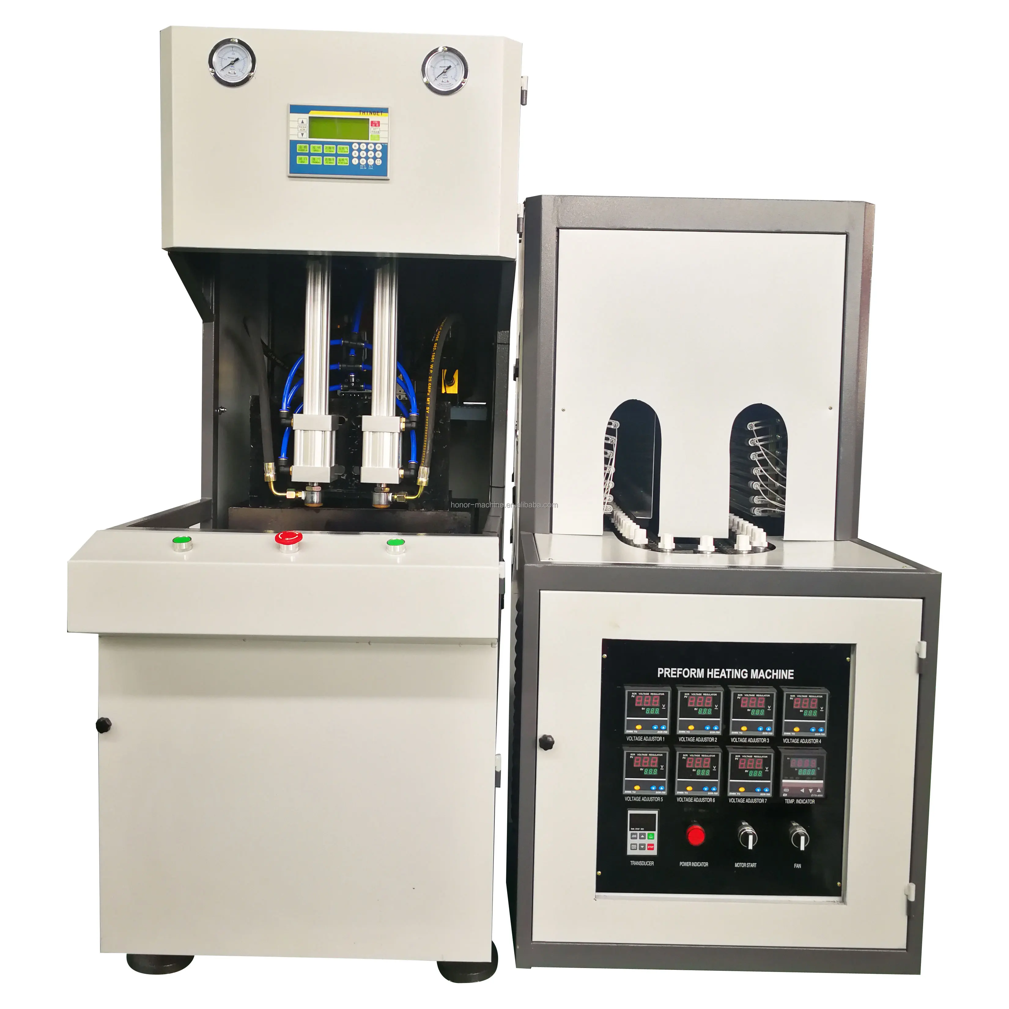 Customized Promotional Bottle Blowing Machine Semi Automatic Plastic Bottle Blowing Filling Machine