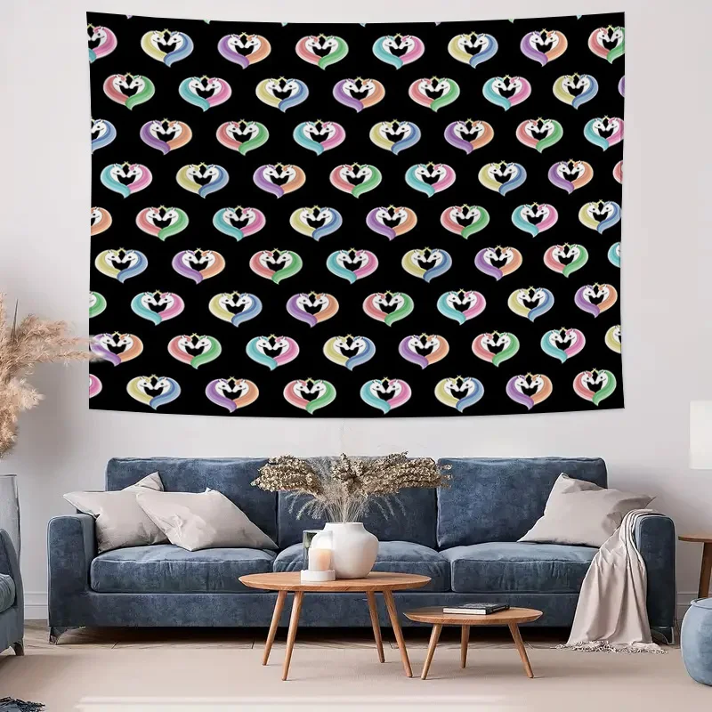 غالاكسي نسيج سديم الجدار الشنق الفضاء ديكور السماوية الفن الكون خلفية ديكور الغرفة الكونية الجمالية جدار ديكور بوهو الشريط #4