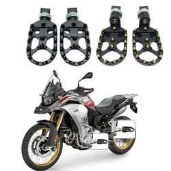 Motorcycle Front&Rear Foot Pegs Rests Rotatable Footrest Footpegs For BMW F750GS F850GS ADV F750 GS F 850GS Adventure 2018-2022