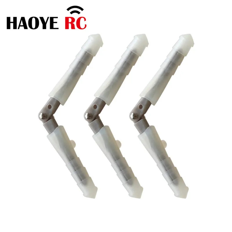 Haoye 10 Pairs Plastic Hinge Point Pockets For RC Aircraft Model Accessories For RC Aircraft Model Accessories Replacement