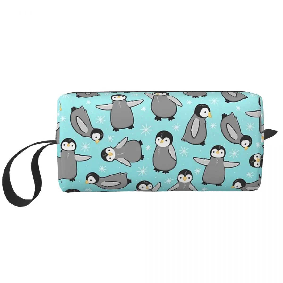 Penguin Chicks Makeup Bag Cosmetic Organizer Storage Dopp Kit Toiletry Cosmetic Bag for Women Beauty Travel Pencil Case