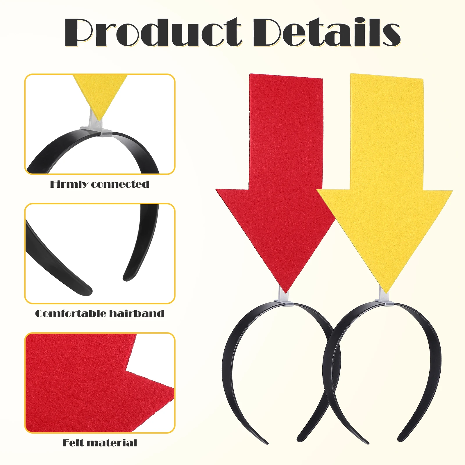 2 stuks pijlhoofdband lichtgewicht ademend festivalfeest cosplay haaraccessoire decoratieve hoofddeksels voor maskerademuziek