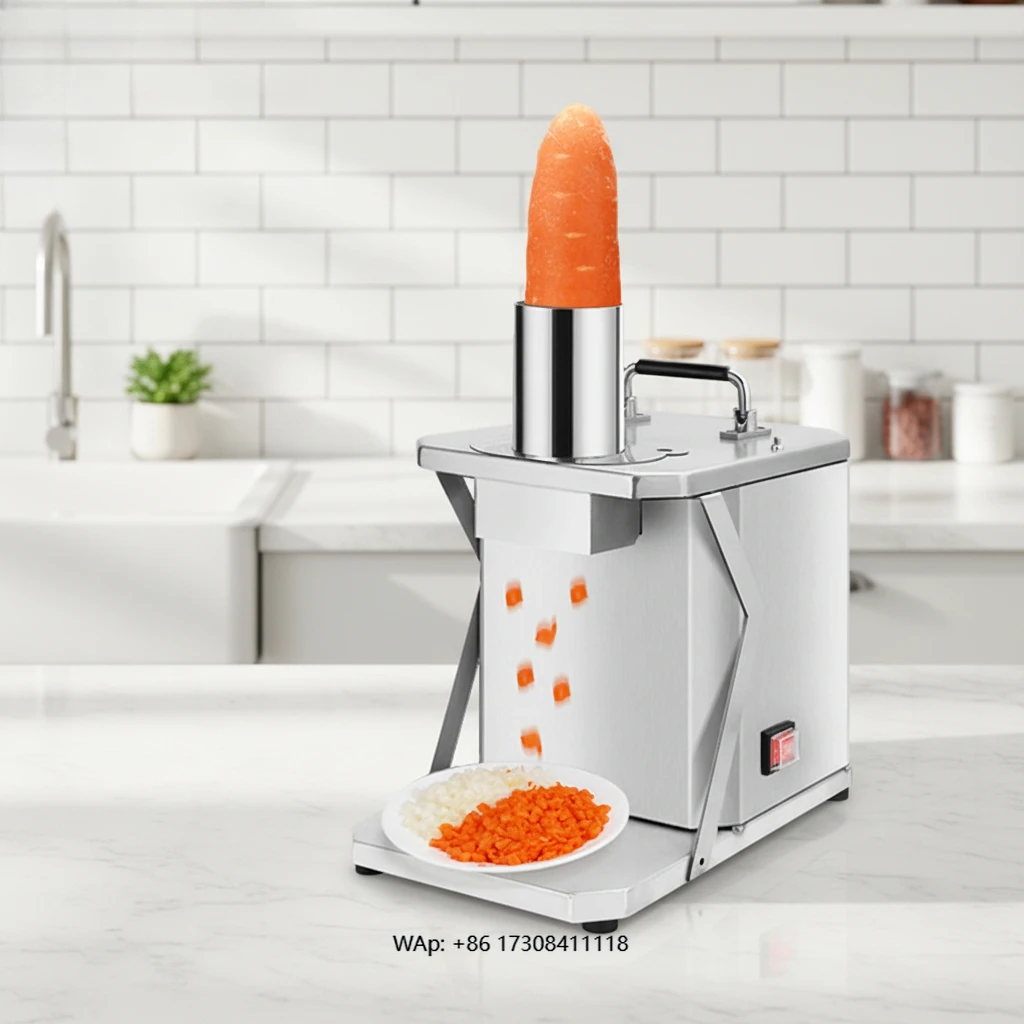 

easy to clean, multi-function vegetable cutter, snack shop electric vegetable cutter