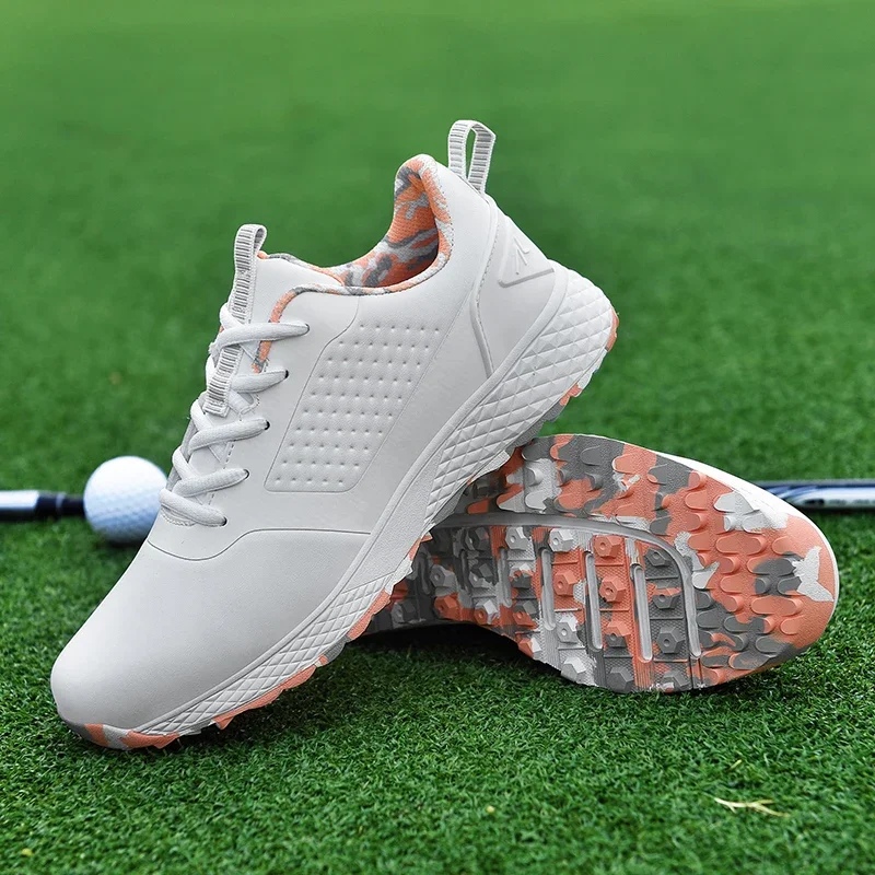 Damskie buty golfowe Wodoodporne buty sportowe dla golfistów Męskie tenisówki golfowe Wygodne obuwie do chodzenia i gry w golfa Walking Sport antypoślizgowe