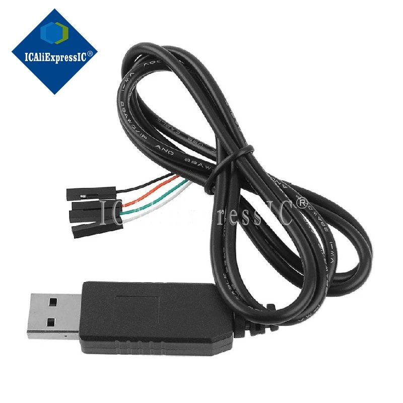 1pcs/lot 1m USB To RS232 TTL UART PL2303HX Auto Converter USB to COM Cable Adapter Module new In Stock