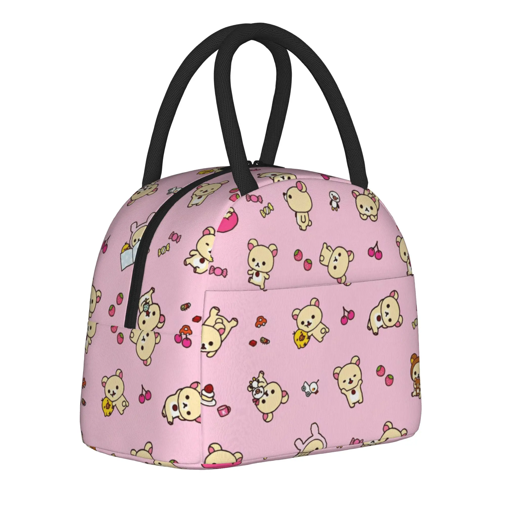 bolsas-termicas-rilakkuma-para-almoco-reutilizaveis-recipiente-para-refeicoes-bolsa-portatil-para-almoco-bolsas-para-alimentos-escritorio-viagens