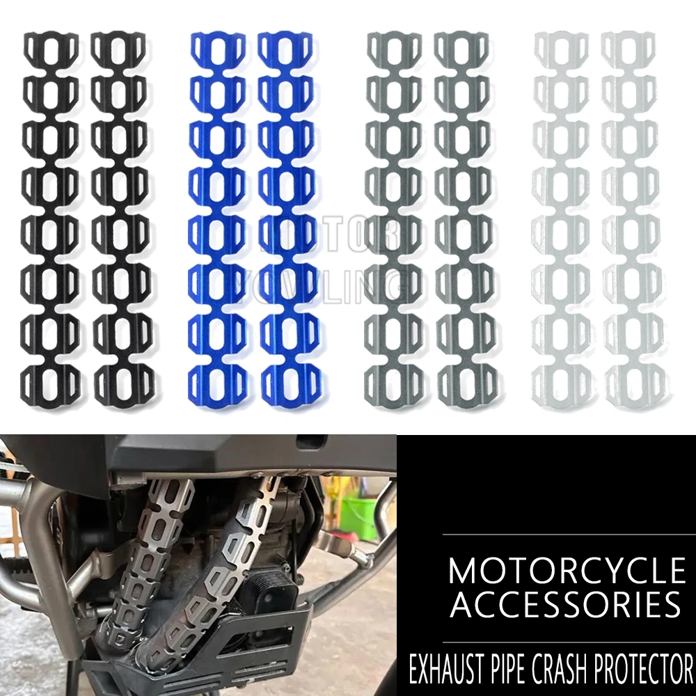 Exhaust Muffler Pipe Protector Heat Shield Cover For BMW F800GS R1200GS F650GS F700GS F 800 1200 1250 GS Motorcycle Accessories