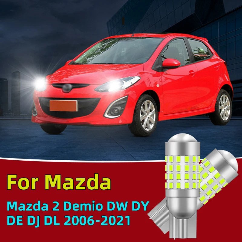 

2PCS T10 Led Bulb For 2006-2021 Mazda 2 Demio DW DY DE DJ DL width lights side marker position Car Signal Lamp 12V 24V indicator
