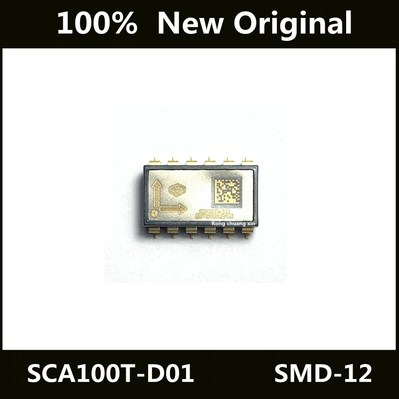 New Original SCA100T-D01 SCA100T Packaging SMD12 High-precision Dual Axis Industrial Grade Inclination Sensor Chip IC