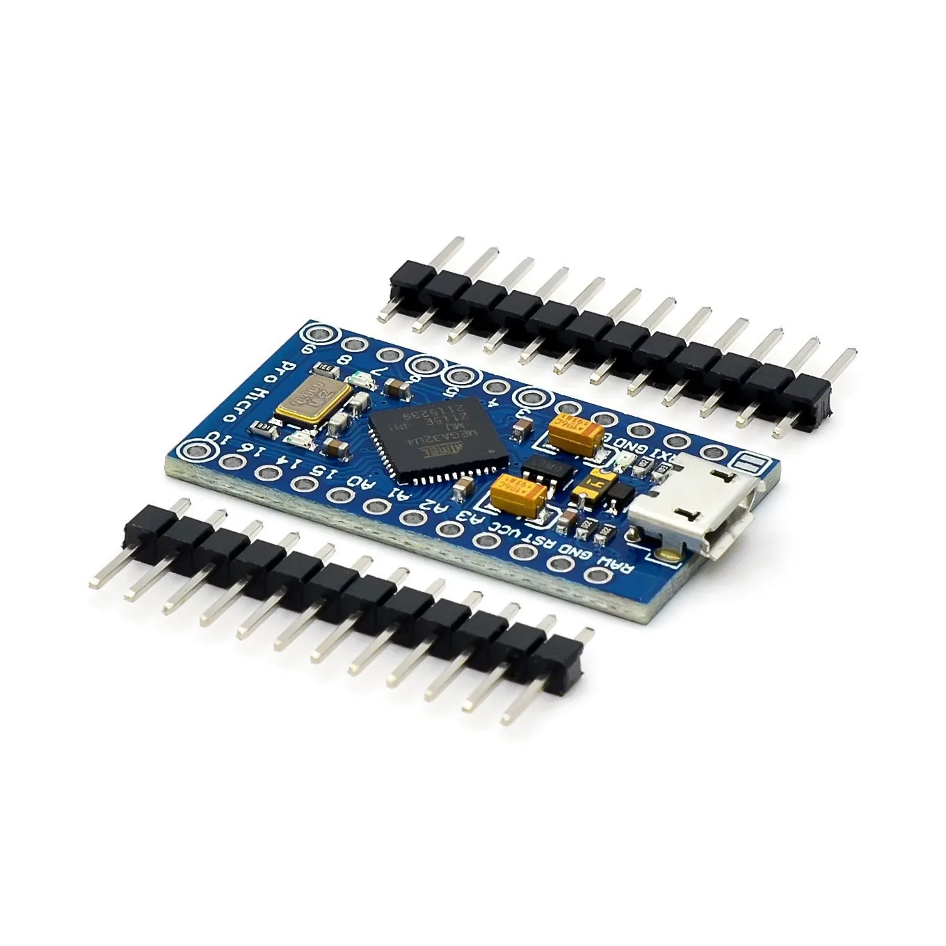 New Pro Micro for arduino ATmega32U4 Module with 2 row pin header For Leonardo in stock . best quality