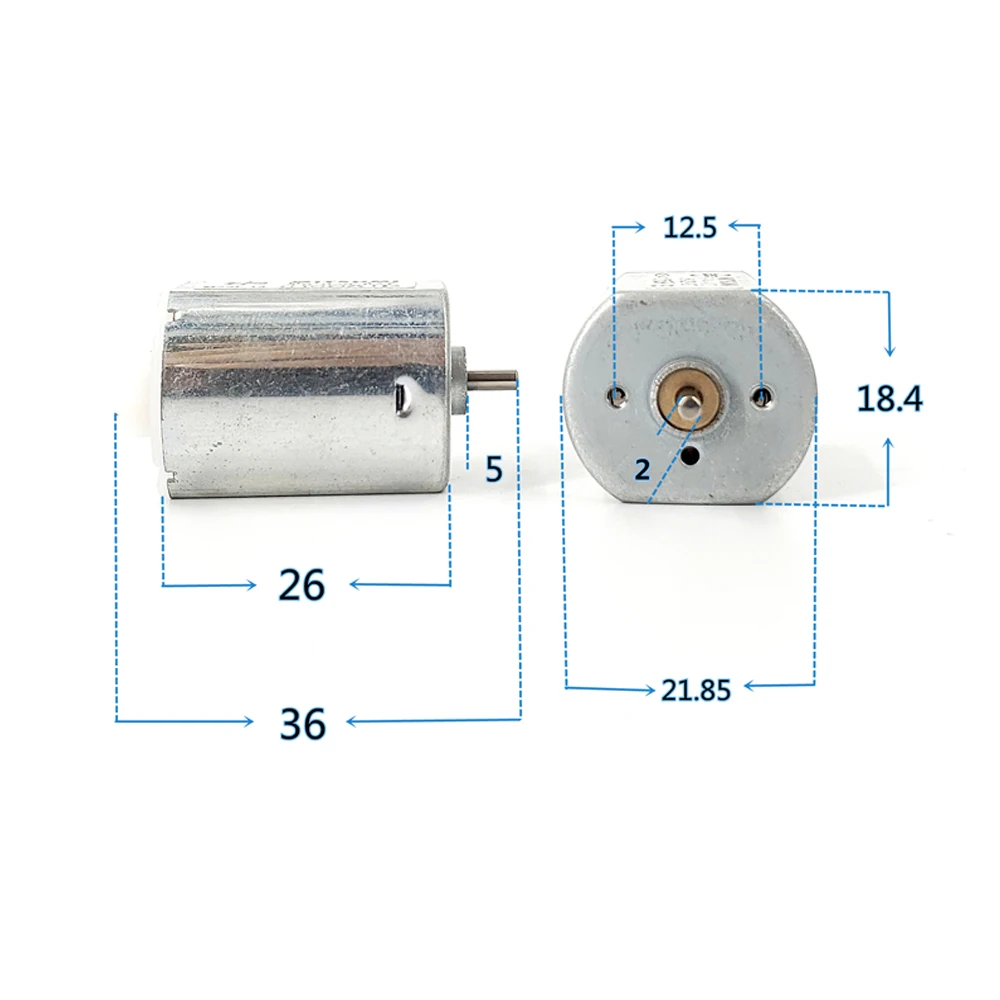 MITSUMI M22E-14 DC 3V 5V 6V Electric Motor High Speed Large Torque Micro Mini 22mm Motor Precision Digital Motor Copier Motor