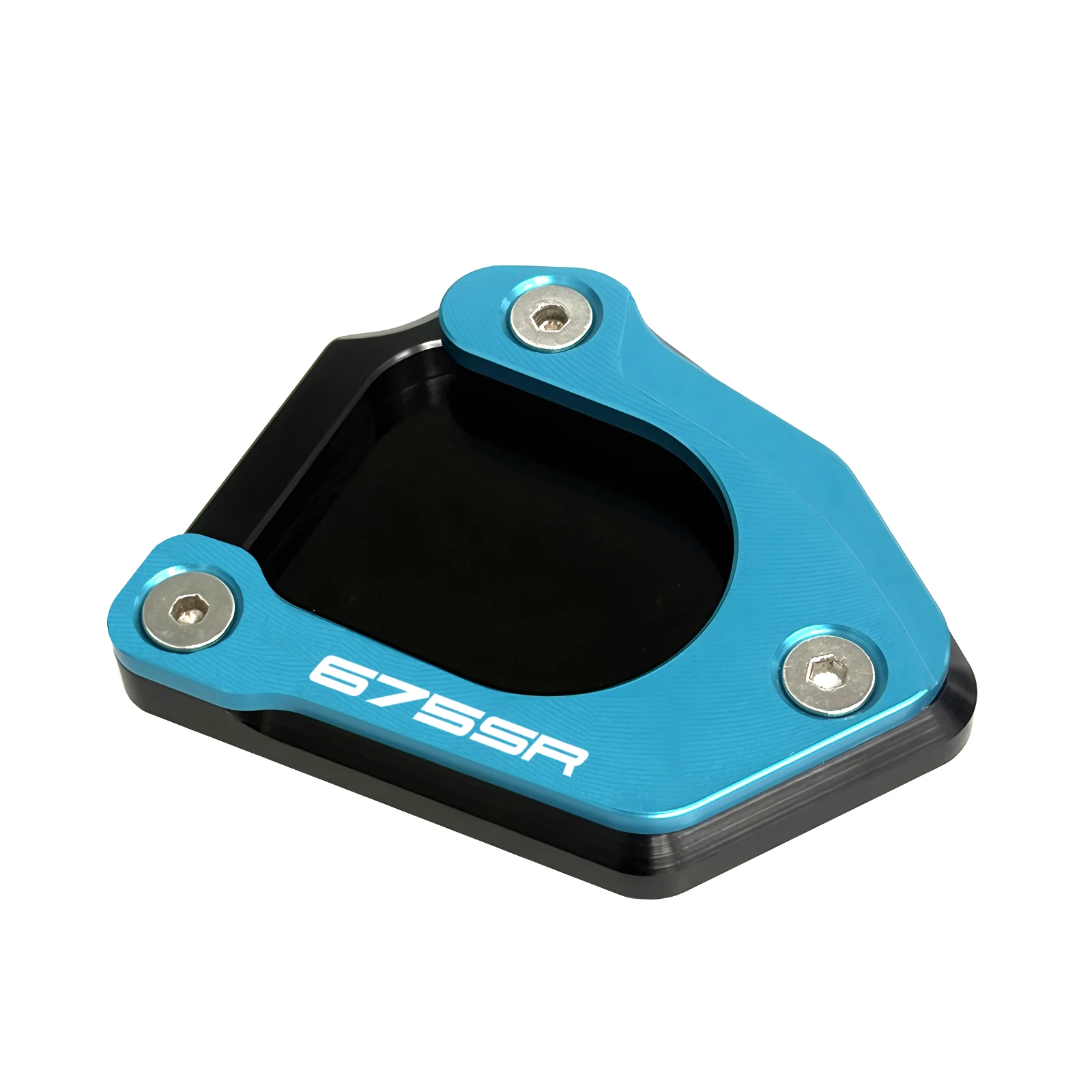 For 675NK 675SR 675SS 675SR-R 675 NK SR SS SR-R 2024 2025 2026 Foot Side Stand Extension Kickstand Enlarger Support Plate Pad image 4