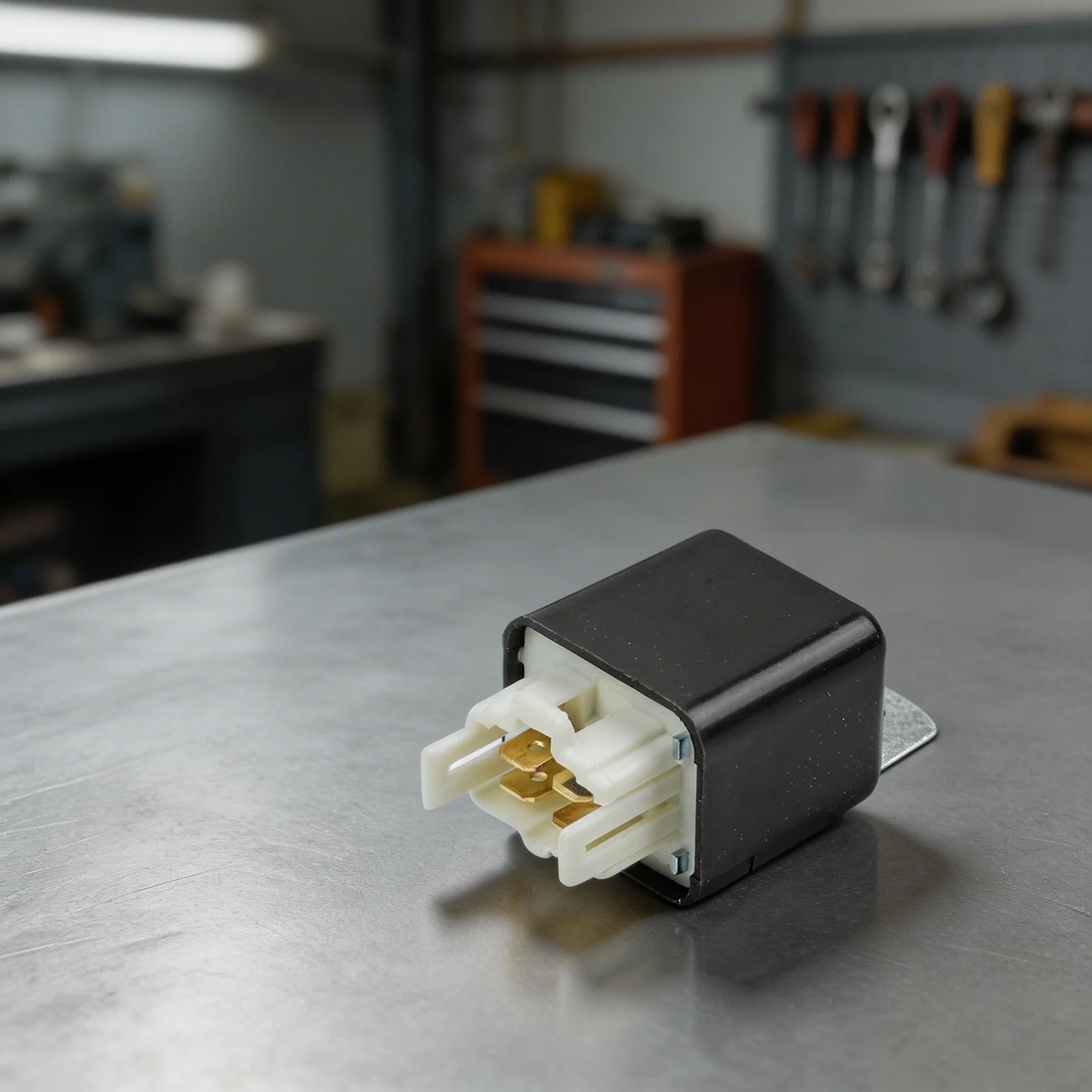 For B Series M Series Relay 35800-75070 Equipment Repair Black High Quality Starter Relay Compatible For L2900DT