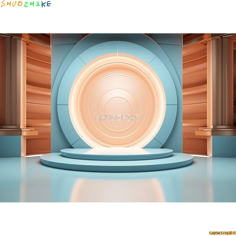 Cerimonia dell'anniversario della fase del matrimonio fondali fotografici a luce rossa puntelli palazzo di mezza età sfondo dello Studio al coperto SWT-06