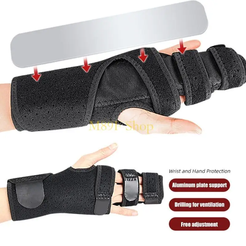 M89F Sports Wrist Wrap With Ventilated Fabric Technology Provides Targeted Compression For Carpal Tunnel Sufferers