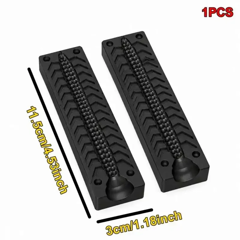 DIY Soft Lure Casting Mold Simulation Centipede Bait Mould Handmade Fishing Tackle Craft Tool