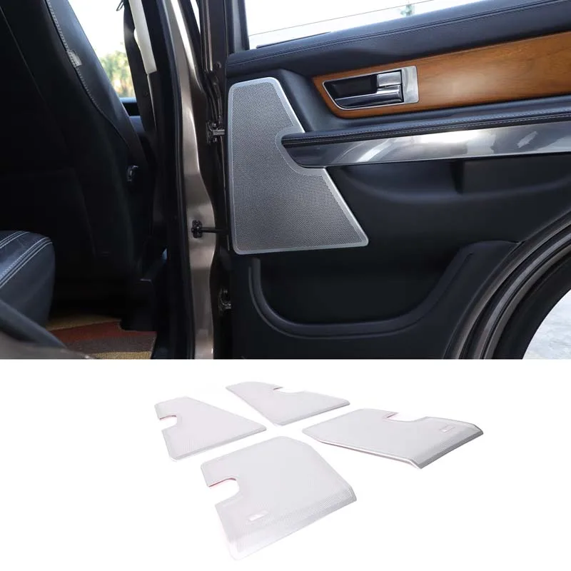 

Car Interior Door Speaker Sound Horn Protector Cover Trim Sticker for Land Rover Range Rover Sport 2010-2013 Auto Accessories