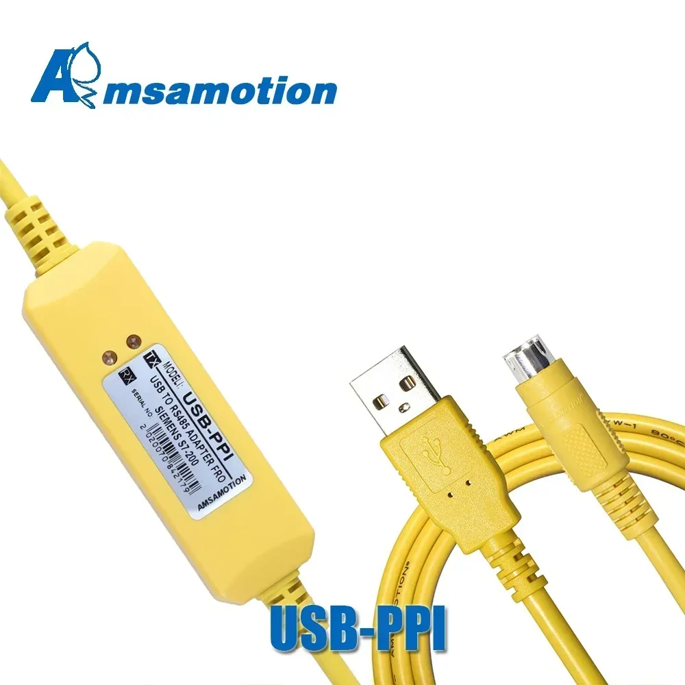 USB-PPI Cable for Siemens S7-200 PLC programming USB Convert RS485 Adapter 6ES7901-3DB30-0XA0