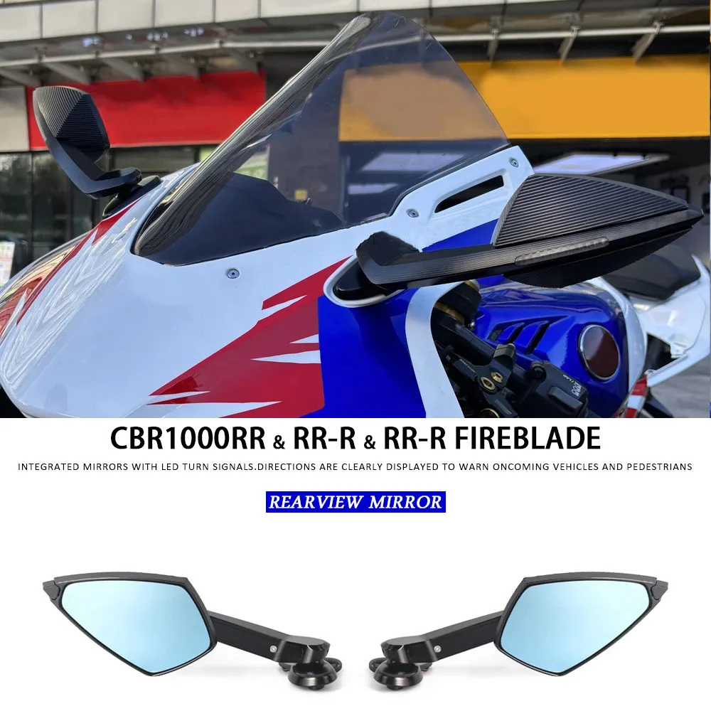 

Rearview Mirror Motorcycle CBR 1000 RR RR-R 2019-2025 Racing Sport Back Side Mirrors For HONDA CBR1000RR CBR1000RR-R Fireblade