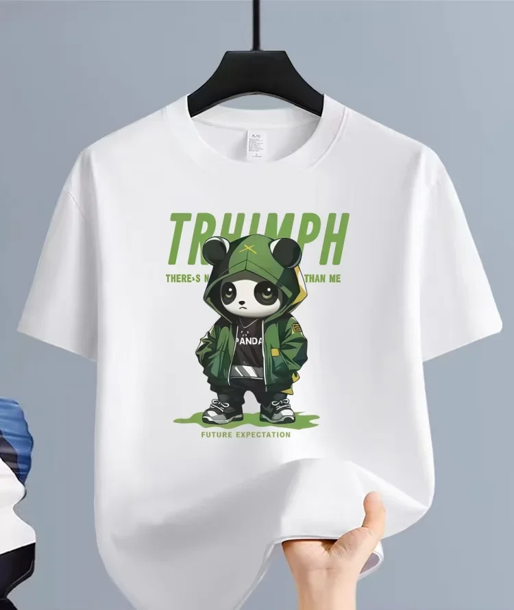 

Весна-лето 2026. Супер милая, модная и классная футболка с принтом панды,