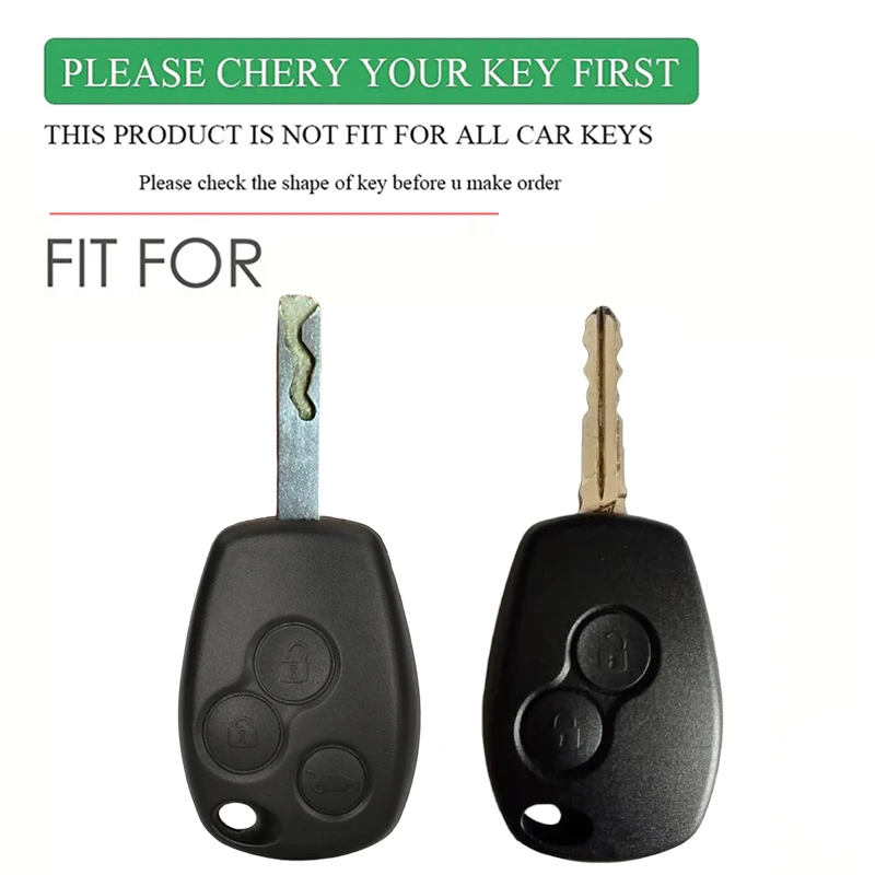 Silicone Car Key Cover For Renault Trafic Clio Kangoo Modus Twingo for Dacia Duster Logan Sandero Movano Terrano Accessories