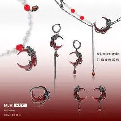 Hot 2024 trend Y2K Pendant Bracelet necklace earring ring for women Fashion Party wedding accessories Gift Jewelry Set