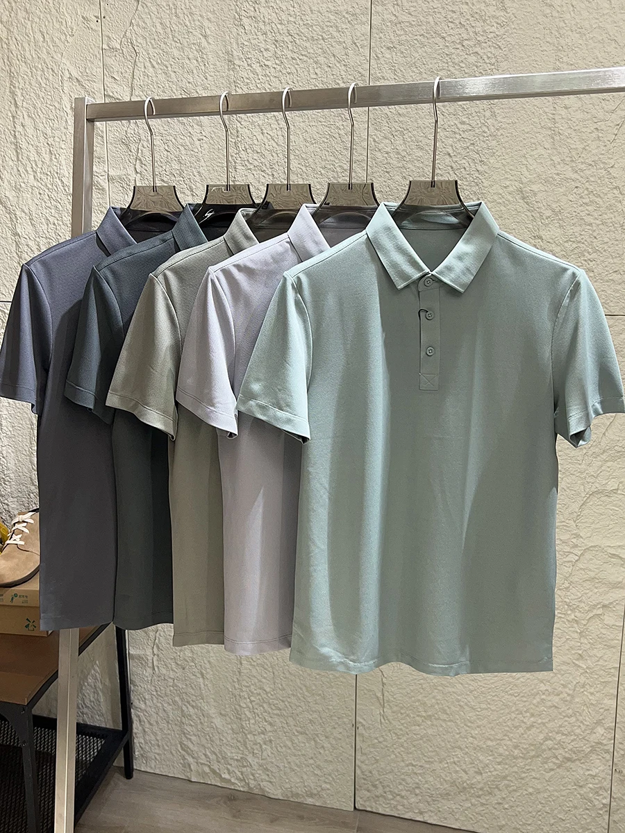

Silk Smooth! Silk Blend! Summer Men's High End Minimalist Business Short Sleeve Shirt Fashionable Urban Standar...