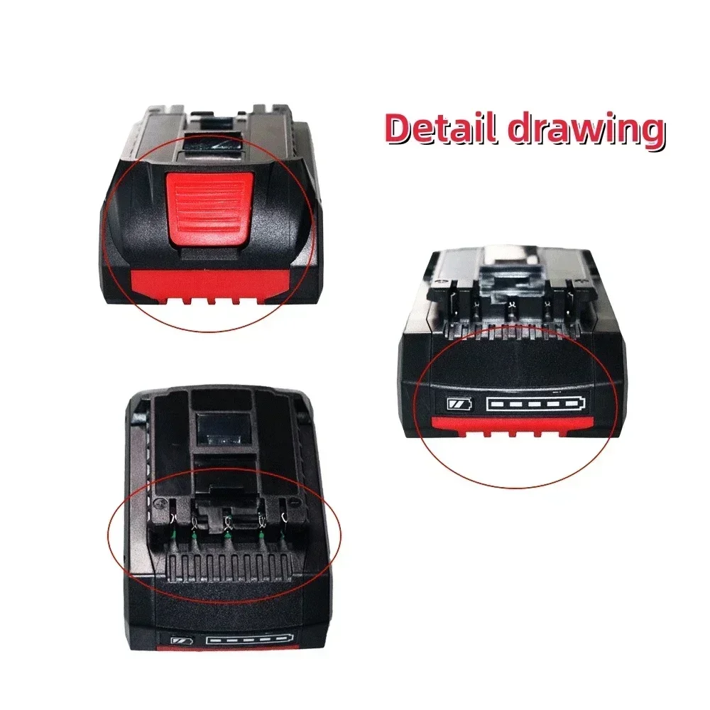 2026 18 فولت 6000 مللي أمبير بطارية ليثيوم أيون ProCORE لـ Procore 1600A016GB لبوش 18VMax مثقاب أداة الطاقة اللاسلكية ، بطارية 2100 خلية #2