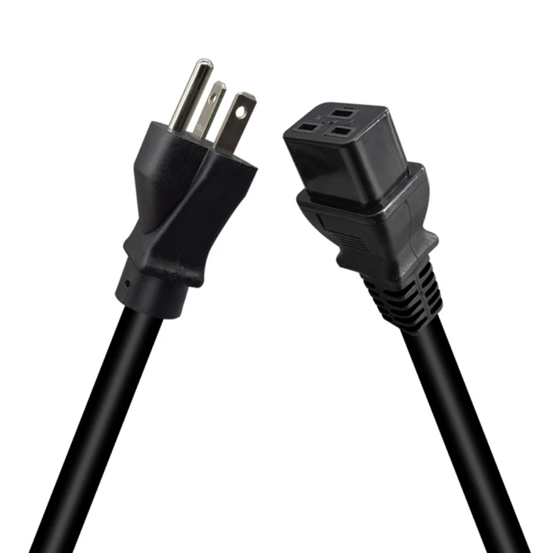 NEMA 6-20P to C19 Alternating Current Power Cable Cord,US 3pin NEMA 6-20P to IEC320 C19 Adapters Cable 125V 41QA