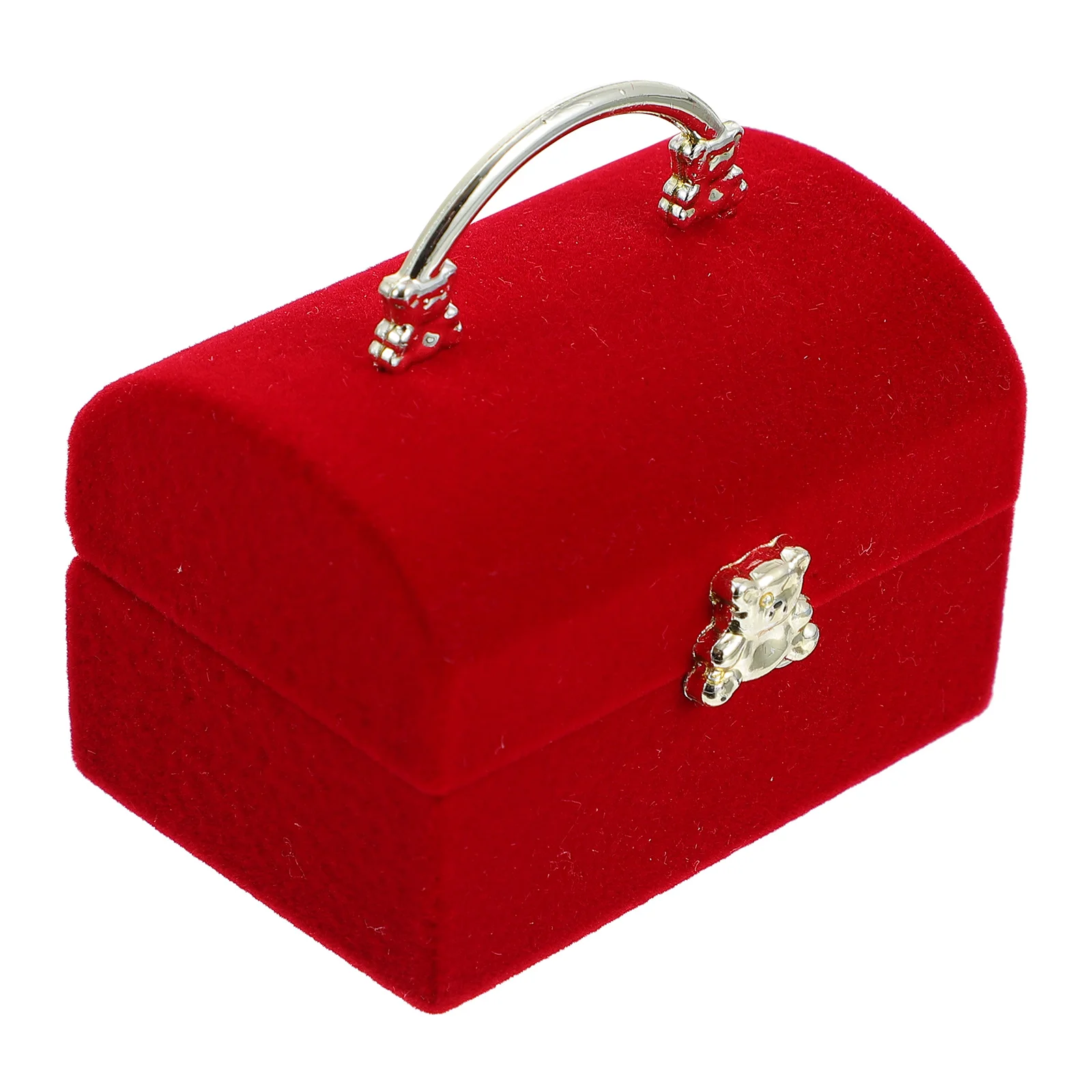Caja de regalo de joyería creativa, Material flocado suave y duradero, diseño de concha, pendientes, collar, estuche de exposición de almacenamiento