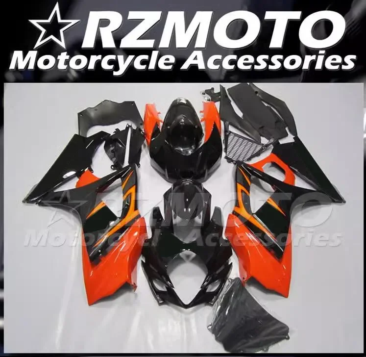 

Injection Mold New ABS Fairings Kit Fit for Suzuki R 1000 K7 2007 2008 07 08 Bodywork Set Custom Cool Black Orange