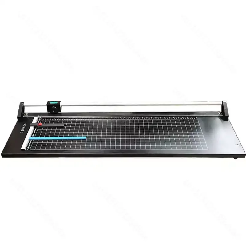 Wide Format 1000mm Rolling Paper Trimmer 36 Inch Manual Paper Cutting Machine Smooth Rolling Blade Paper Cutter