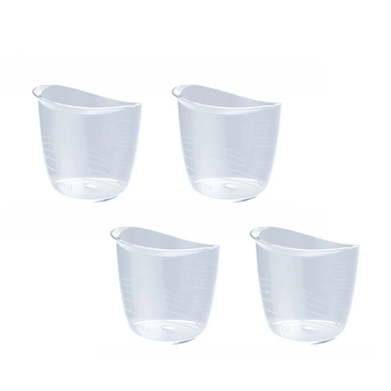 4pcs Bottle Alternative Baby Cup Feeder Reliable Feeding Solution for Newborns Low Milk Supply Medication Administration