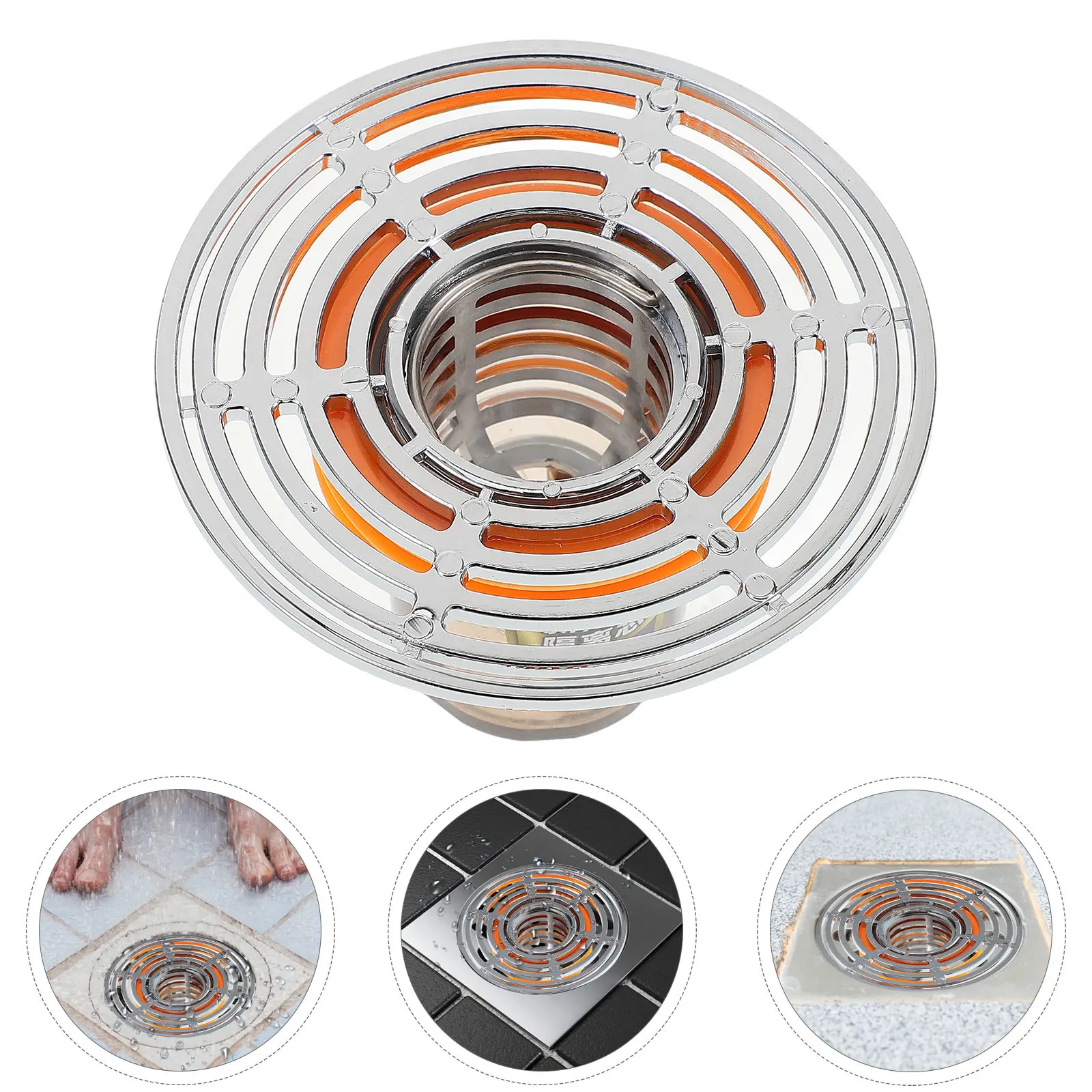 

Plastic Floor Drain Strainer Filter Net for Bathroom Kitchen Shower Tub Anti-Clogging Hair Catcher Drain Cover Sink Strainer