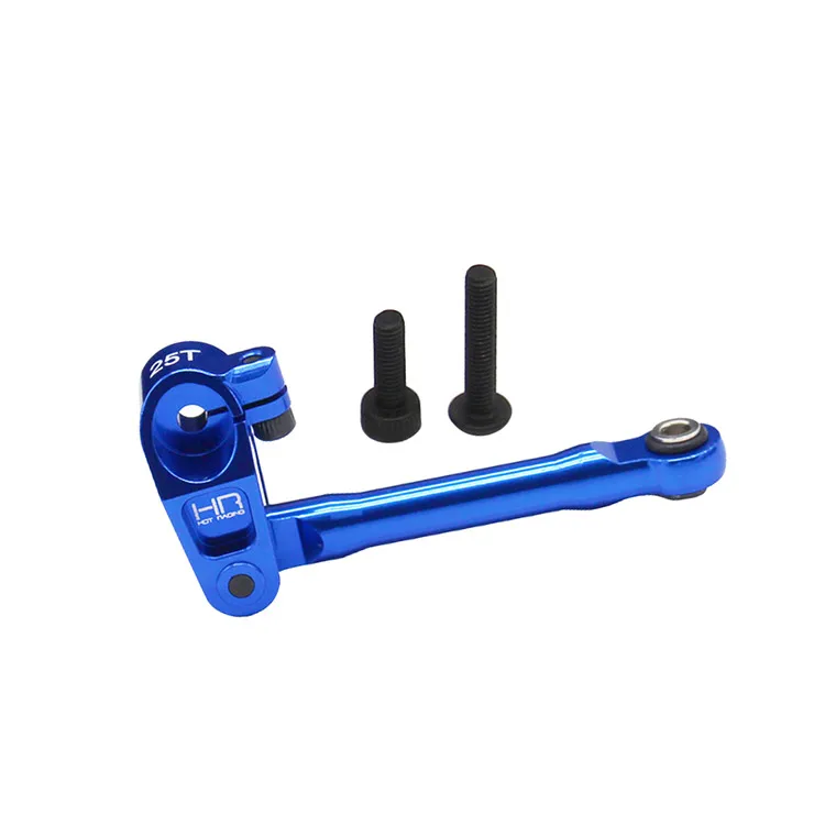 Hot Racing aluminum fixed steering link and locked Standard servo arm for 1/10 Traxxas Maxx