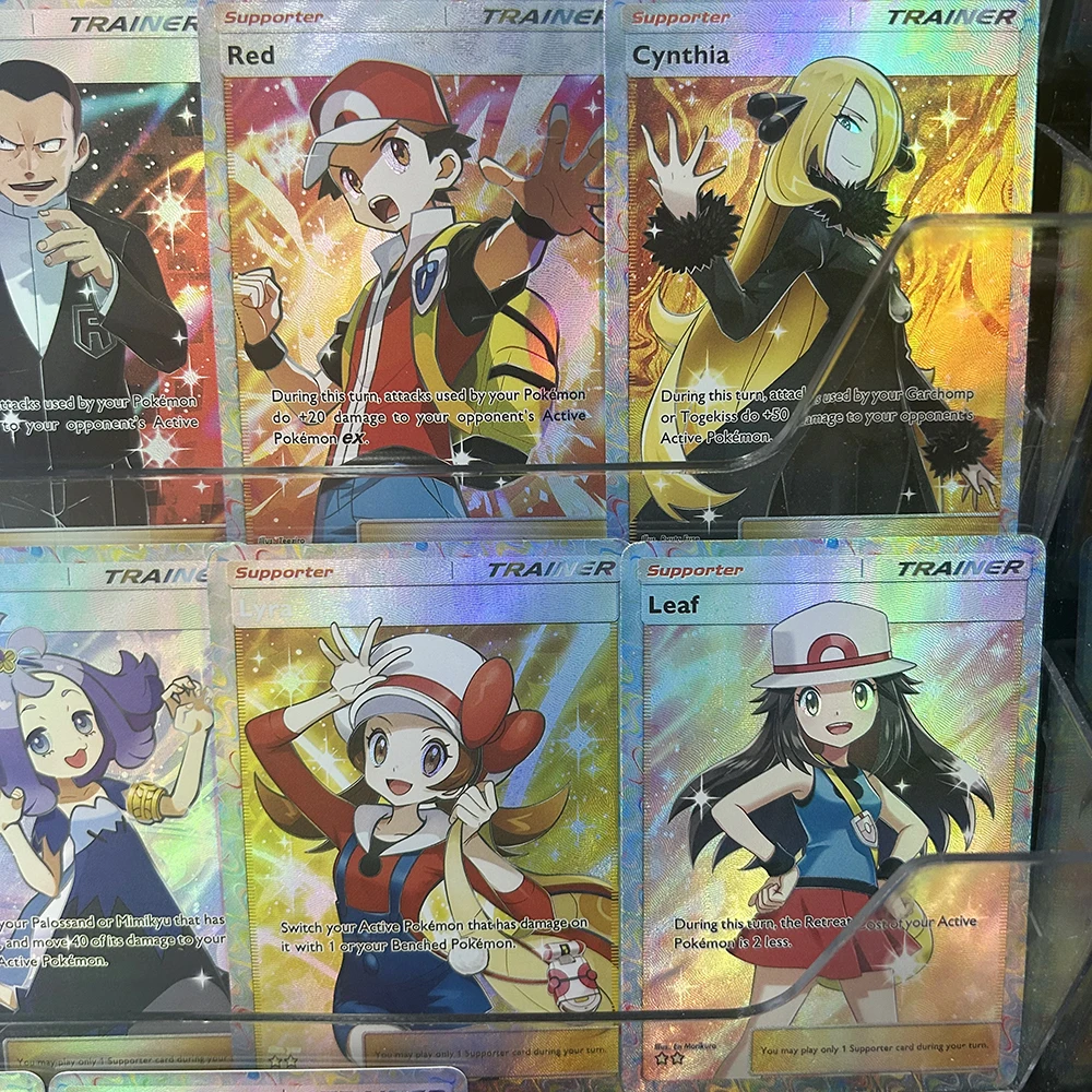 

Коллекция аниме PTCG, английская карта Diy Dark Signal Umbreon Vmax Fear and Panic Gengar Vmax Card, преломляющая цветная флэш-карта, подарок