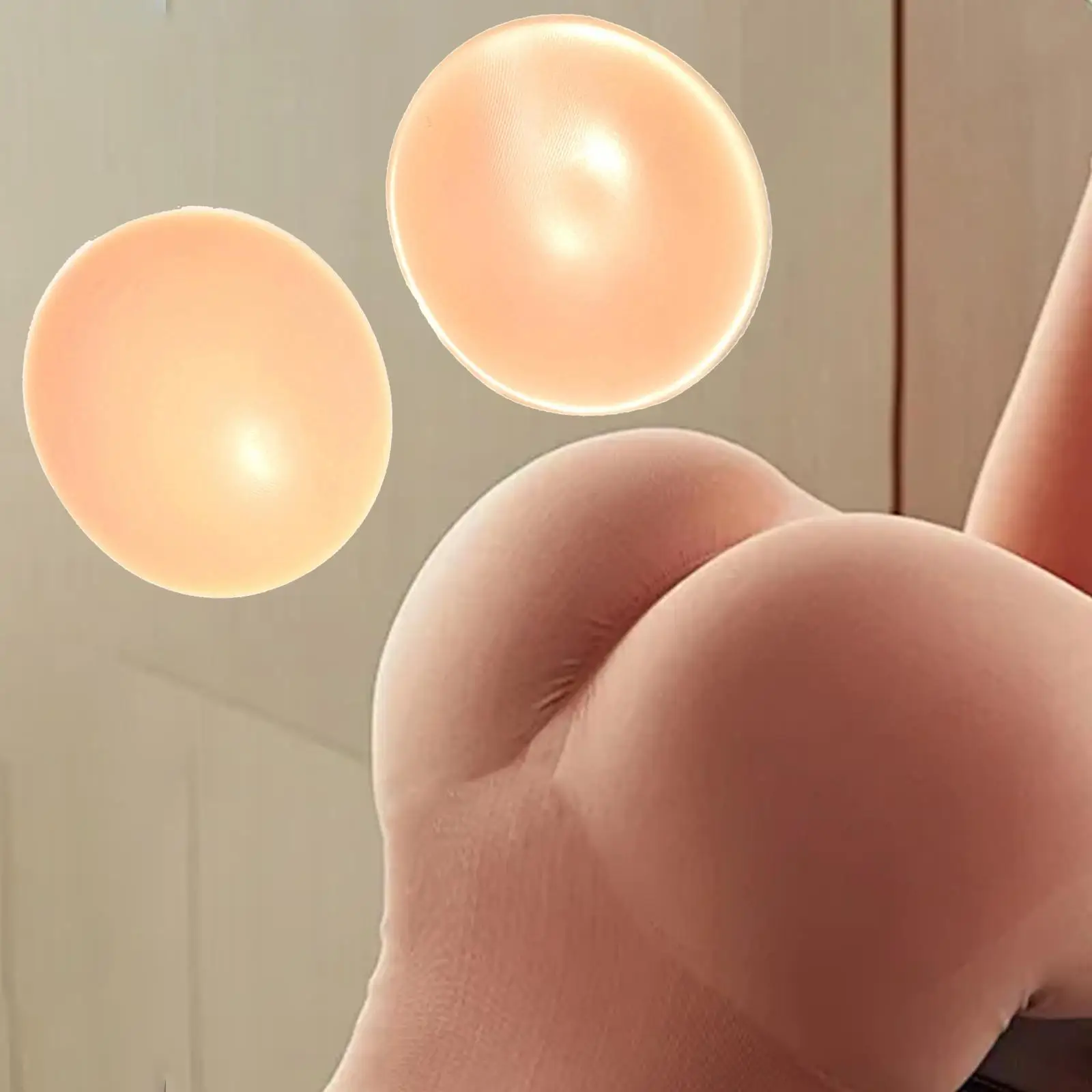 2x 실리콘 힙 패드 패딩 인서트 힙 리프팅 패드 가짜 힙 패드