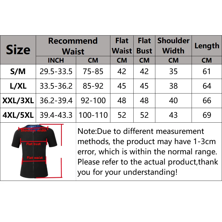 الرجال ساونا التعرق ملابس داخلية الحرارة محاصرة تجريب حرق الدهون قمصان التخسيس محدد شكل الجسم مدرب خصر اللياقة البدنية القمم الكورسيهات #4