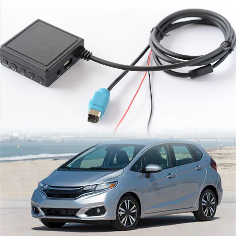 

Bluetooth Aux Receiver Cable Adapter For Alpine 2009+ CDE-W203Ri For KCE-237B For CDE-101R/RM