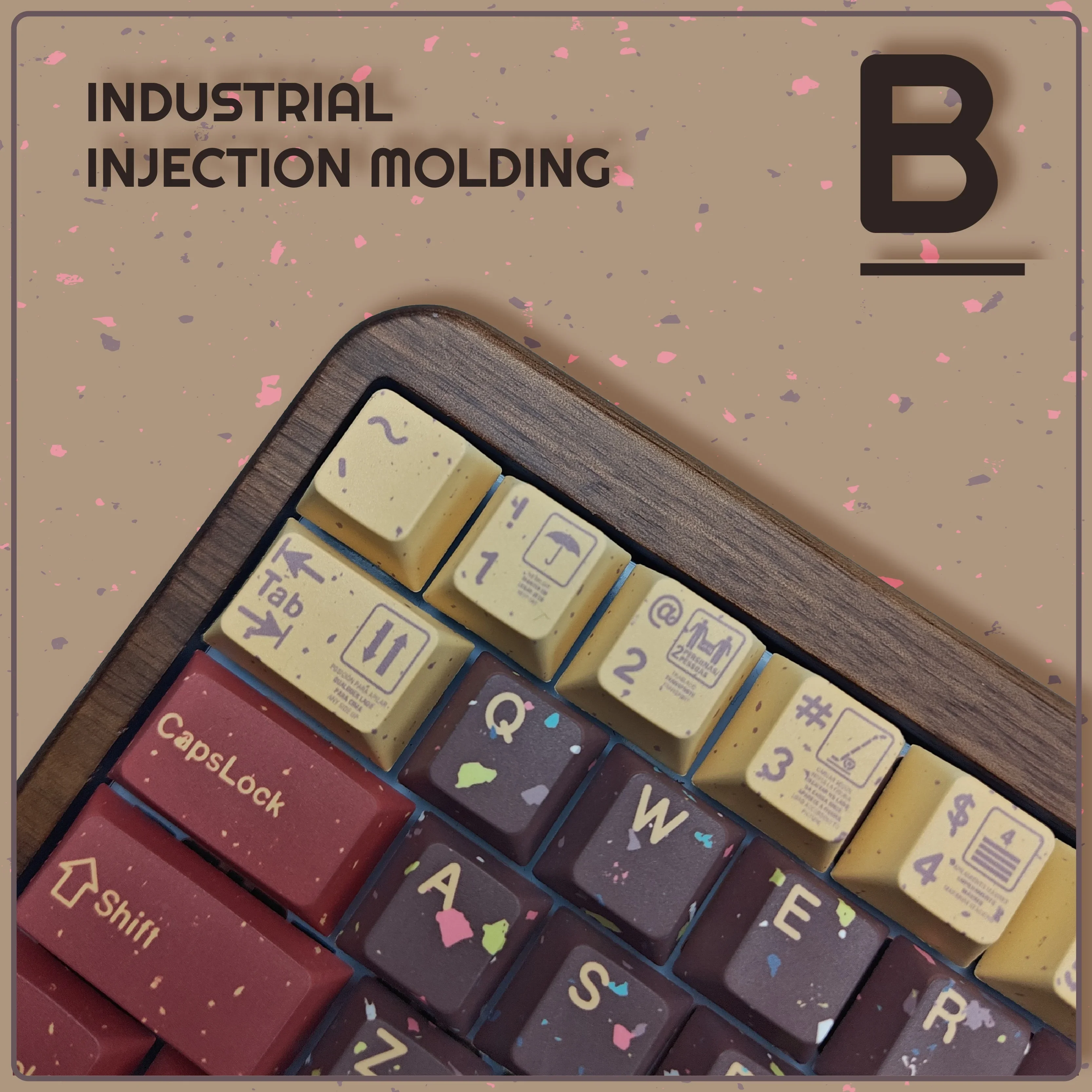 

Industrial style A B theme Cherry Profile PBT Keycaps 141 Keys for Cherry Gateron MX Switches Gamer Keyboard 키보드 키캡